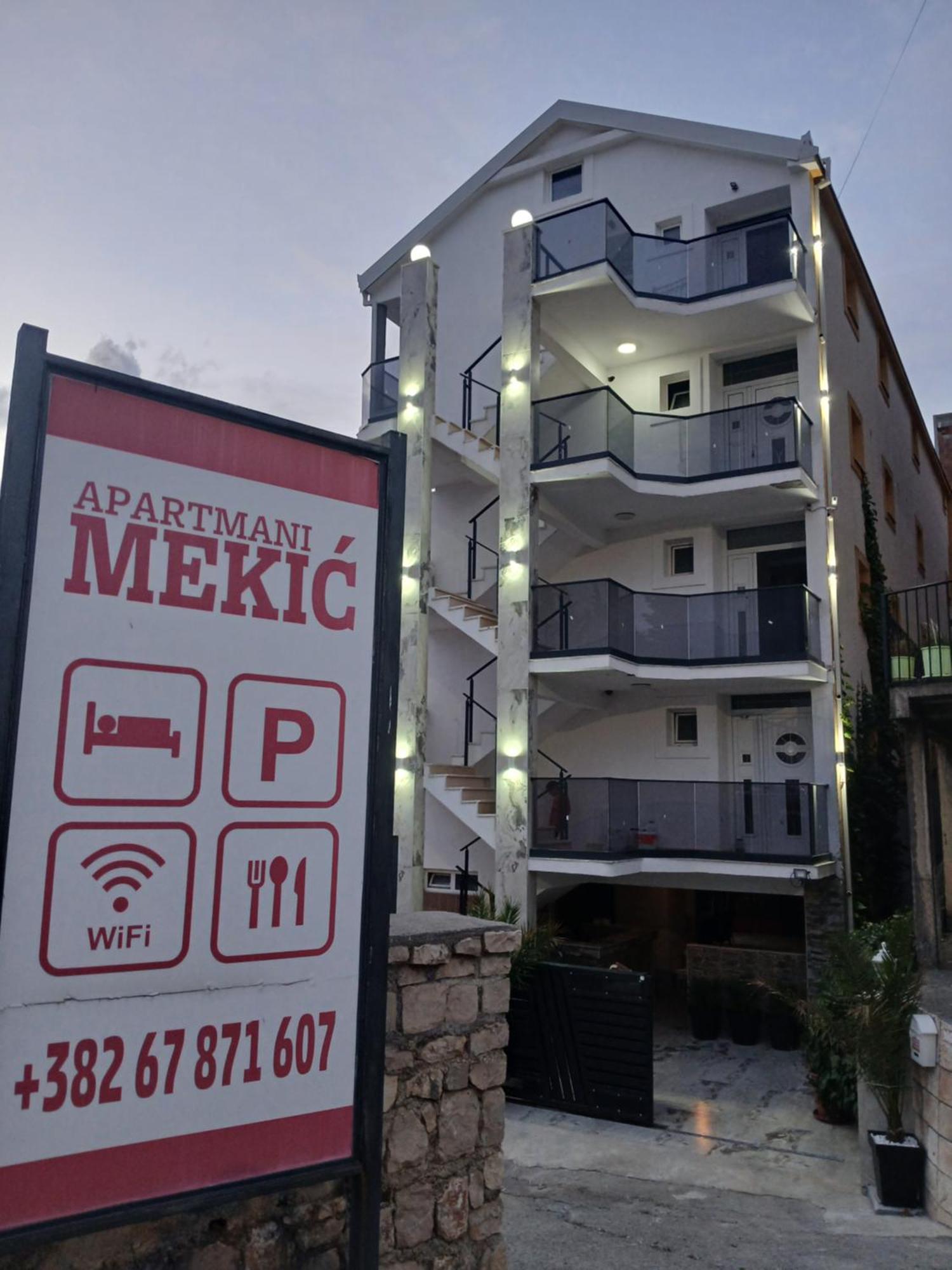 Apartments Mekic Утьеха Экстерьер фото